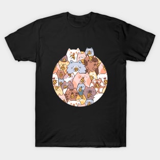 Cats pizza party T-Shirt